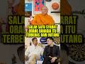 Salah satu syarat orang bahagia itu terbebas dari hutang #habibjafar #bhantedhira #pendetamarcell