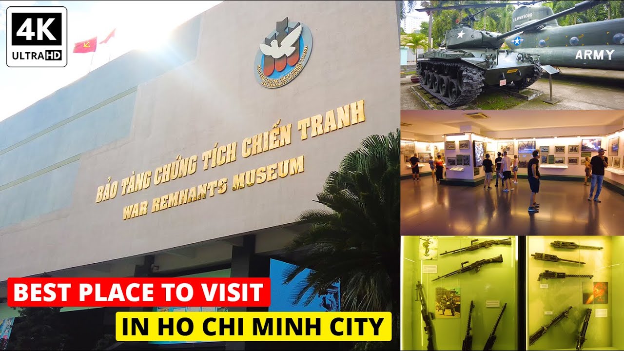 The BEST place to visit in Ho Chi Minh City Vietnam | War Remnants ...