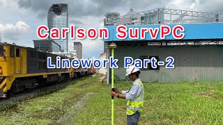 Linework Part-2|Carlson SurvPC