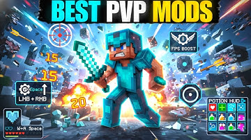 Top 10 Best PvP Mods For MCPE 1.21+ 🔥 Hacker Level Mods For PVP In Minecraft PE/BE