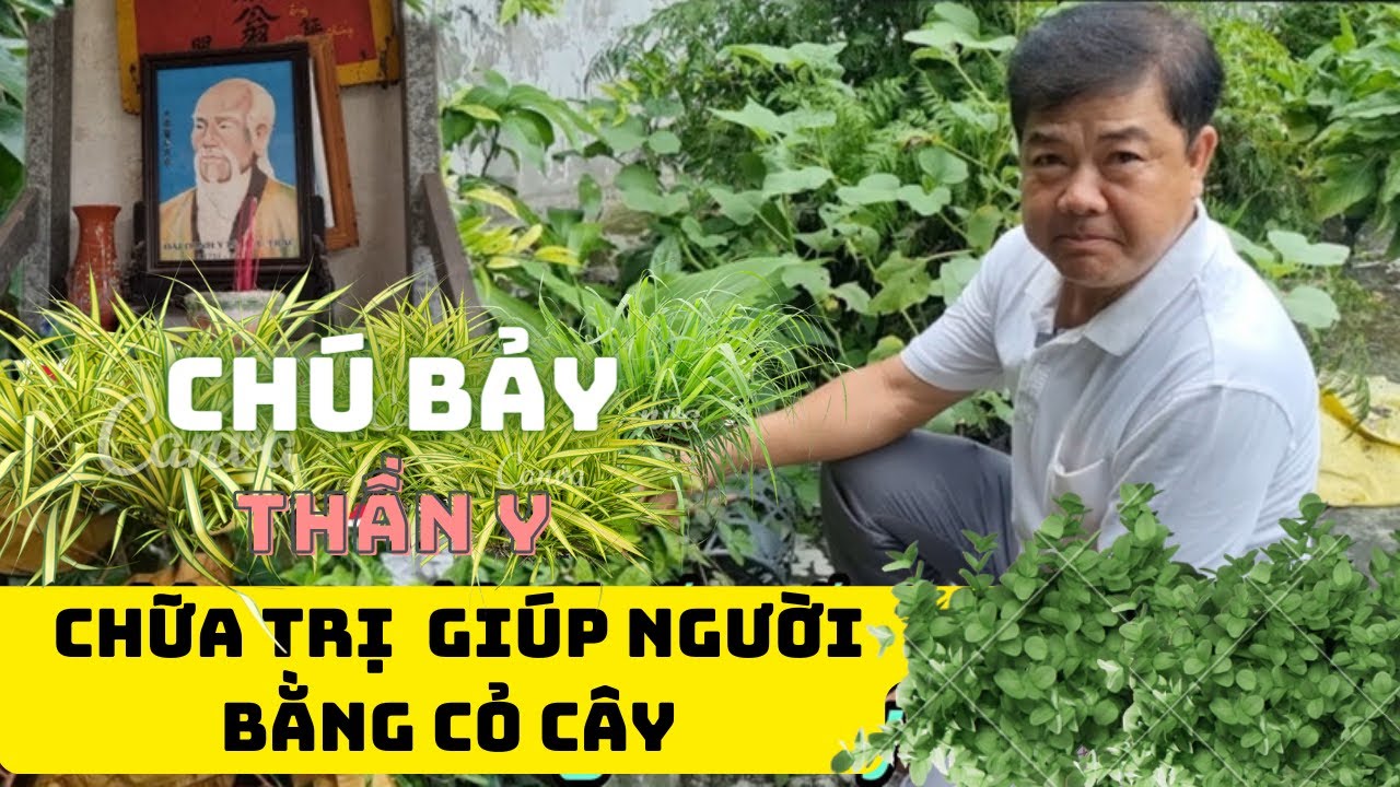 Chú Bảy được ví như Thần Y Vùng 7 Núi Chuyên Trị B.ệnh Chỉ Bằng Cỏ Cây
