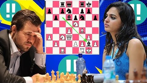 Magnus Carlsen vs Tania Sachdev Chess game 23