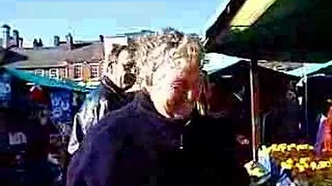 Anne Wishart in Northampton market again