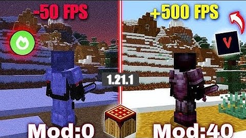 Installing 40 mods with vulkan mod in pojav launcher 1.21.1 🔥!! @BMF GAMERZ