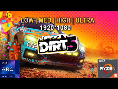 DIRT 5 - ( DX12 ) - 1080p ( All Settings ) - INTEL Arc A750 + Ryzen 5 3600