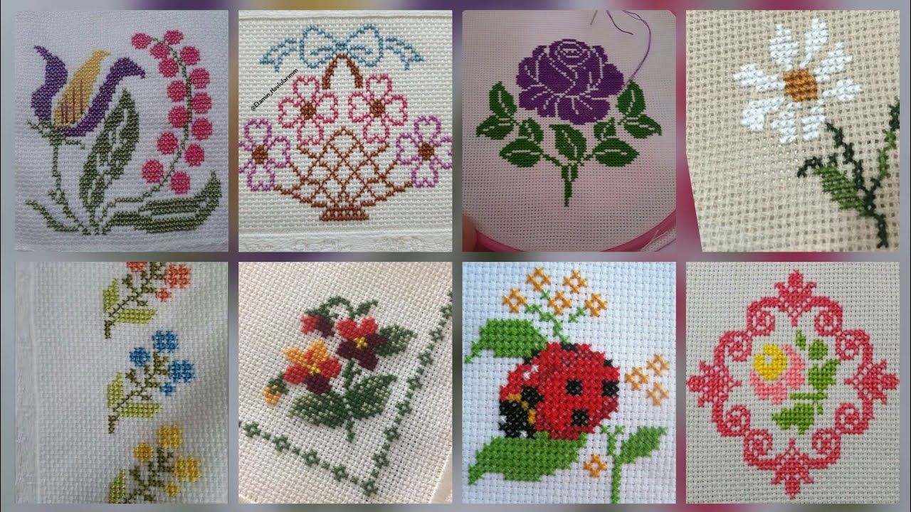 #1 Потрясающие и элегантные схемы для вышивки крестом/идеи дизайна вышивки чарсути. Вышивка ручно...