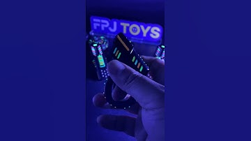 Glow-in-the-dark alloy fidget slider, do you like it?#fidgetspinner #edc #fidgettoys #glowinthedark