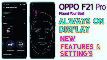 oppo f21 pro 4g always on display features || always on display oppo f21 pro || humble tech