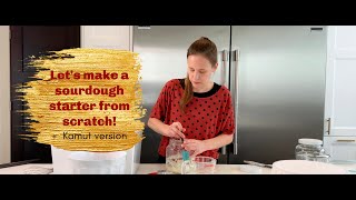 EASY Sourdough Starter Recipe - Kamut (heirloom grain) version too! NEVER buy bread again!
In this video, I show you the easiest way to make a successful sourdough starter. You will never have to buy bread again! Baking with sourdough and cooking everything from scratch is one of my homesteading goals in 2021.
Follow along in our homesteading journey, as our large family ditches the grocery store and becomes more self-sufficient at www.thefromscratchfarmhouse.com or on IG @thefromscratchfarmhouse
Blog and Sourdough Starter Quick-Start Guide can be seen here......
https://www.thefromscratchfarmhouse.com/how-to-make-a-sourdough-starter-from-scratch/
Make sure to like this video and hit subscribe so that you don’t miss out on future videos!
Happy baking!
#sourdoughstarter #homesteadingfamily #foodfromscratch EASY Sourdough Starter Recipe - Kamut (heirloom grain) version too! NEVER buy bread again!