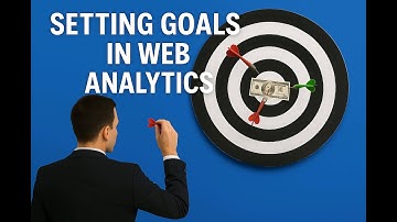 Setting a Goal in web analytics.
