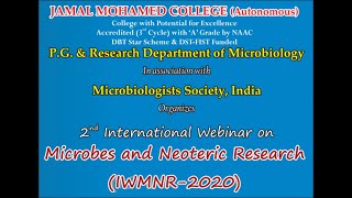2nd International webinar on Microbes and Neoteric Research