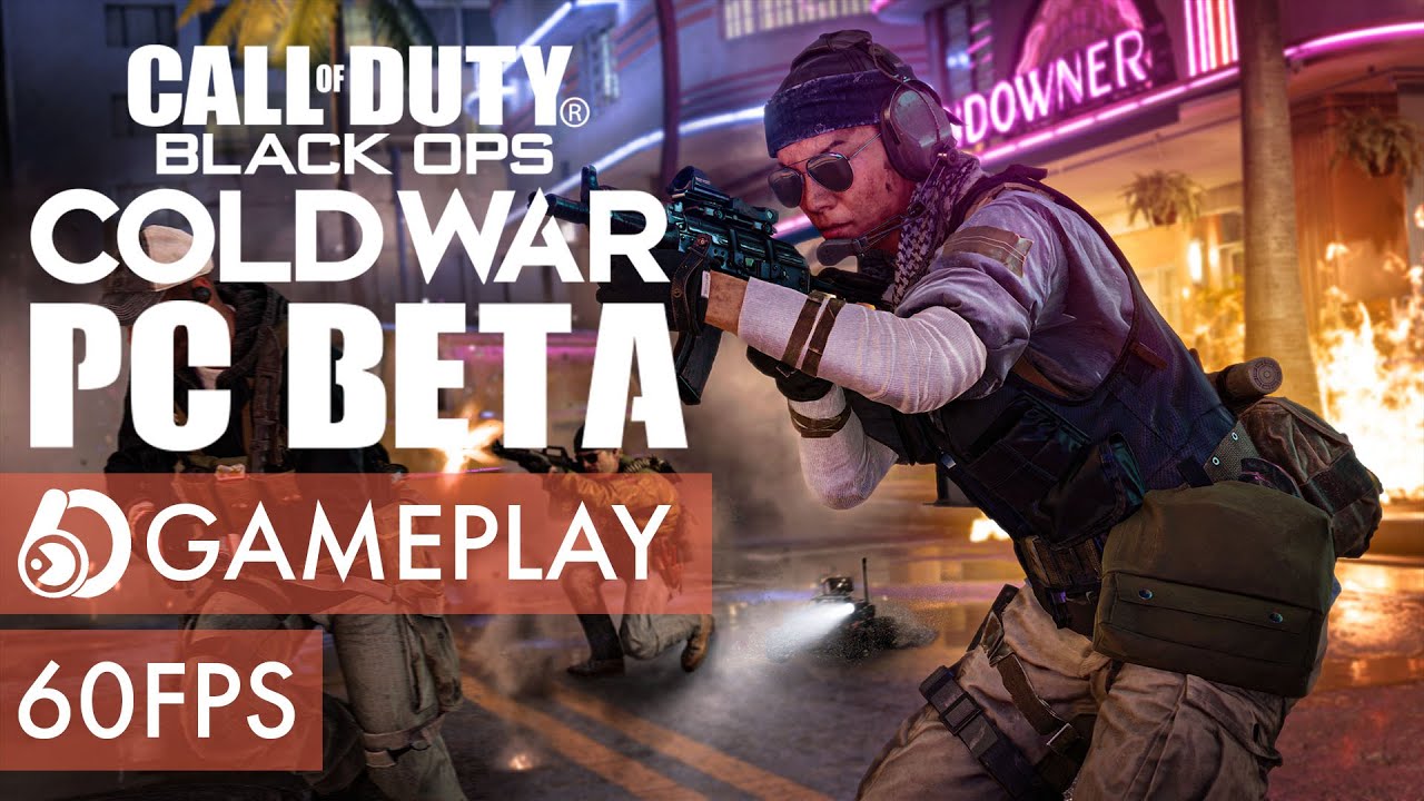 Call of Duty Black Ops Cold War | PC Beta Gameplay | 1080p 60 FPS (No Commentary)