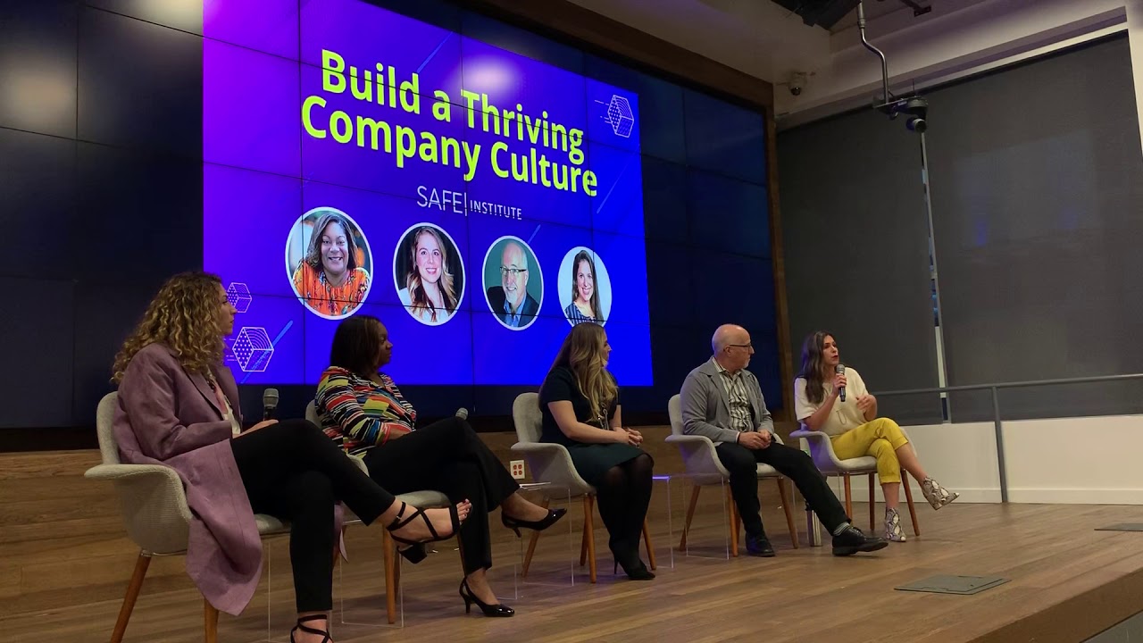 SAFE Institute: Build a Thriving Company Culture - YouTube