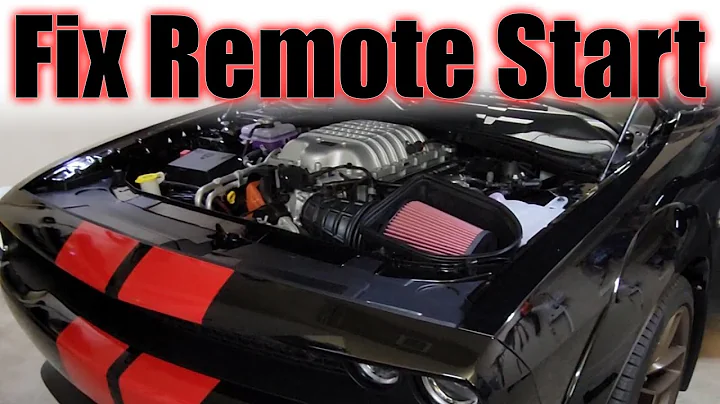 Troubleshooting Remote Start Problems in Challenger and Charger Vehicles
