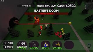 Zombie Tower Defense (Roblox) - How to beat the Easter Event better screenshot 1