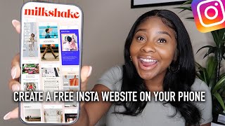 DOWNLOAD THIS APP TO CREATE A FREE WEBSITE RIGHT NOW! FEAT. MILKSHAKE | TROYIA MONAY