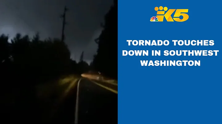 Tornado spotted in Southwest Washington Monday night