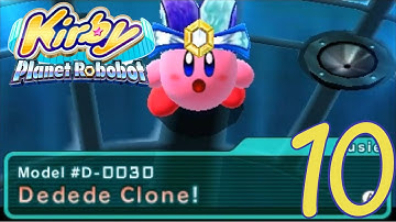 Fire Plays: Kirby: Planet Robobot - 10 [Dedede Clone Boss Fight!]