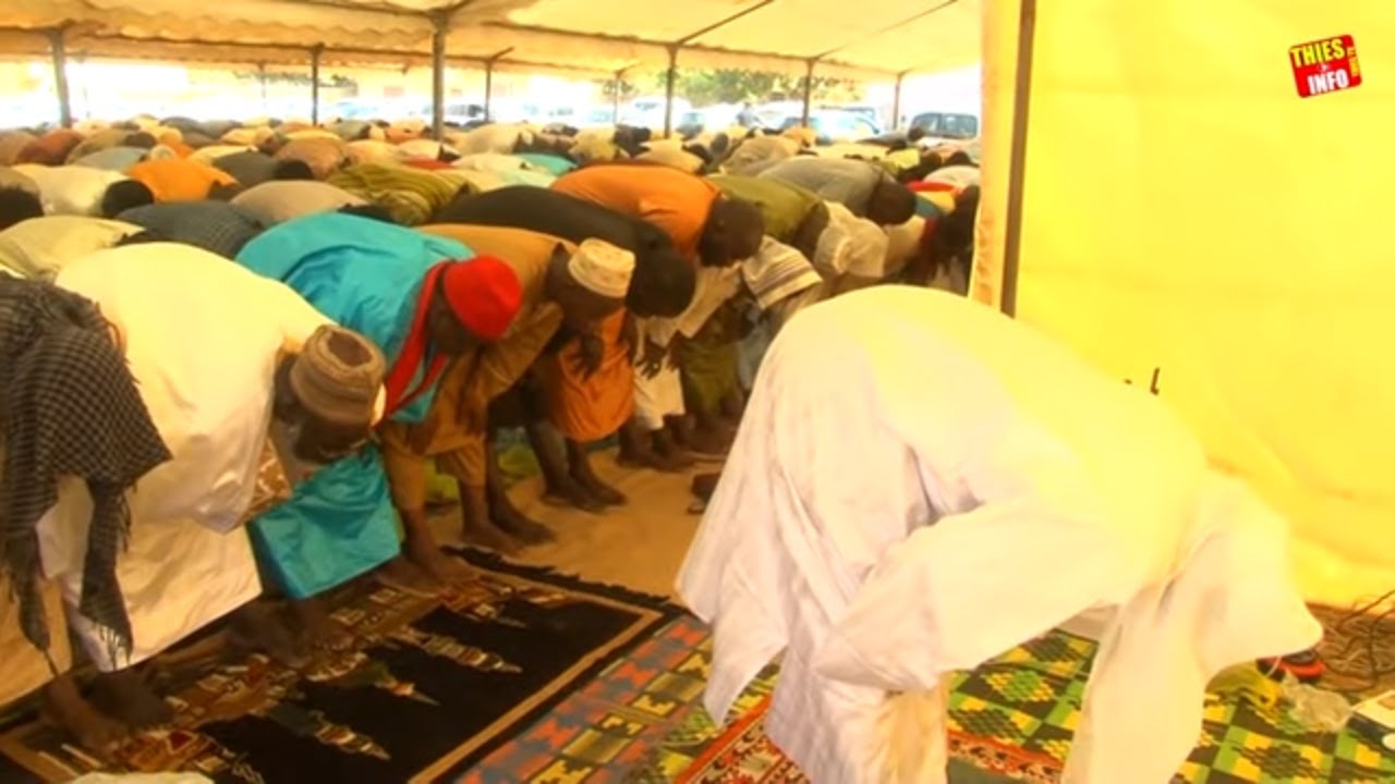 Prière de la Tabaski à Mbour 1 Thiès - YouTube