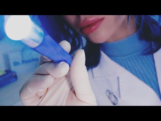 ASMR The Most Detailed Annual Check Up (Medical Roleplay, Cranial Nerve, Ear & Eye Exam, Whispered)