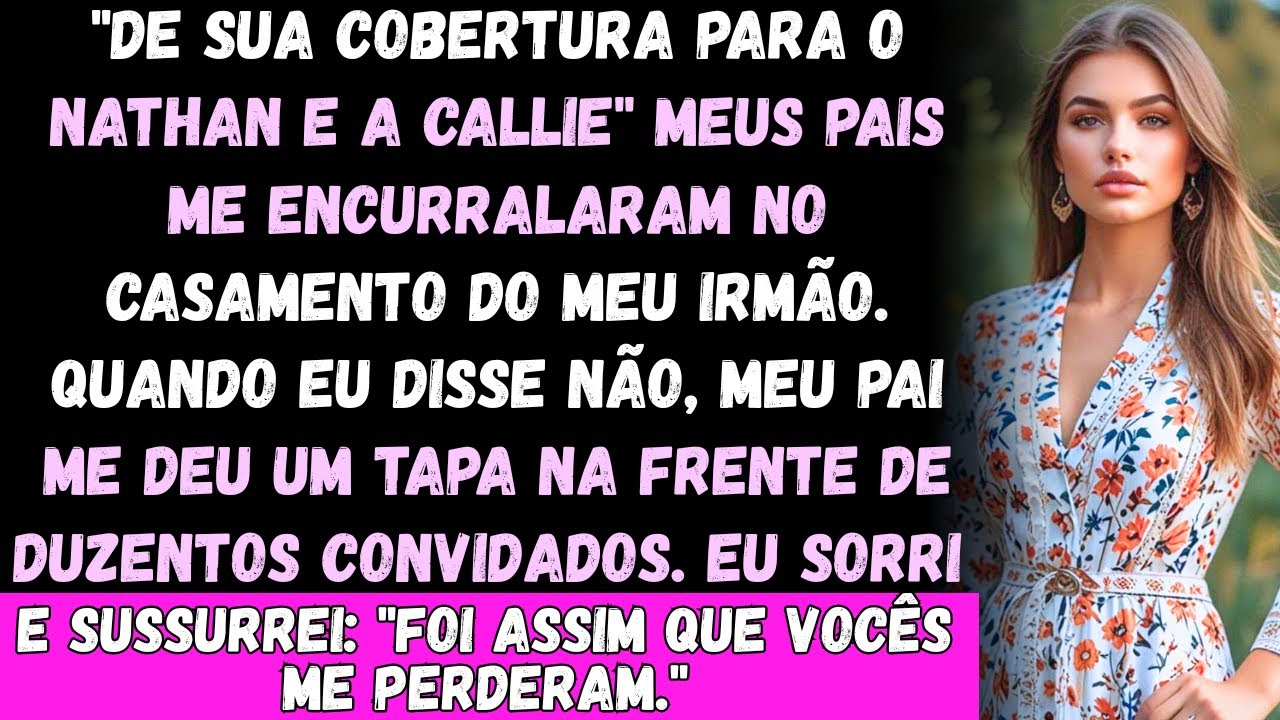 No casamento do meu irmão, meus pais exigiram que eu entregasse minha cobertura meu pai me deu um...