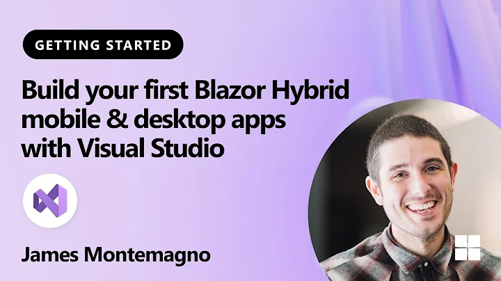 Build your first Blazor Hybrid mobile & desktop apps with Visual Studio