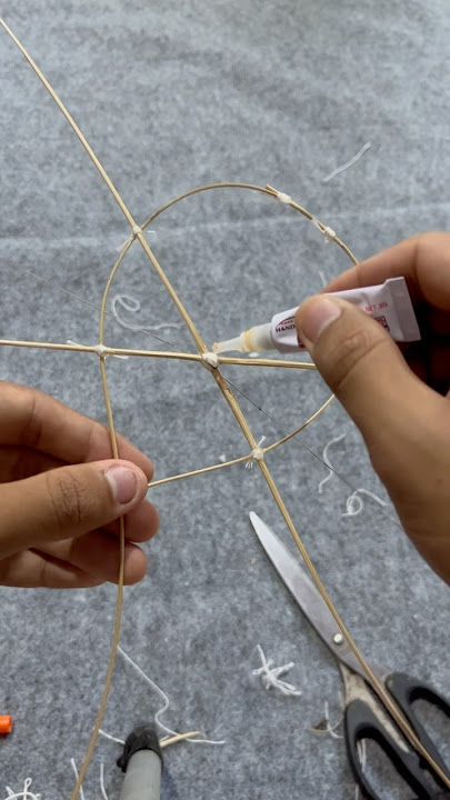 How to make a mini wasp kite! #kites #kites #tutorial