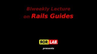Getting started with Rails (2), Season 2