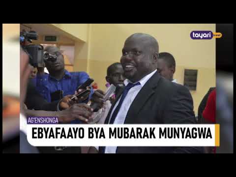 AGENSHONGA EBYAFAAYO BYA MUBARAK MUNYAGWA