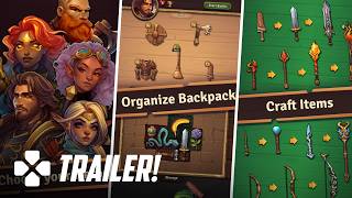 Backpack Brawl - Official Gameplay Trailer | Auto-Battler Strategy RPG