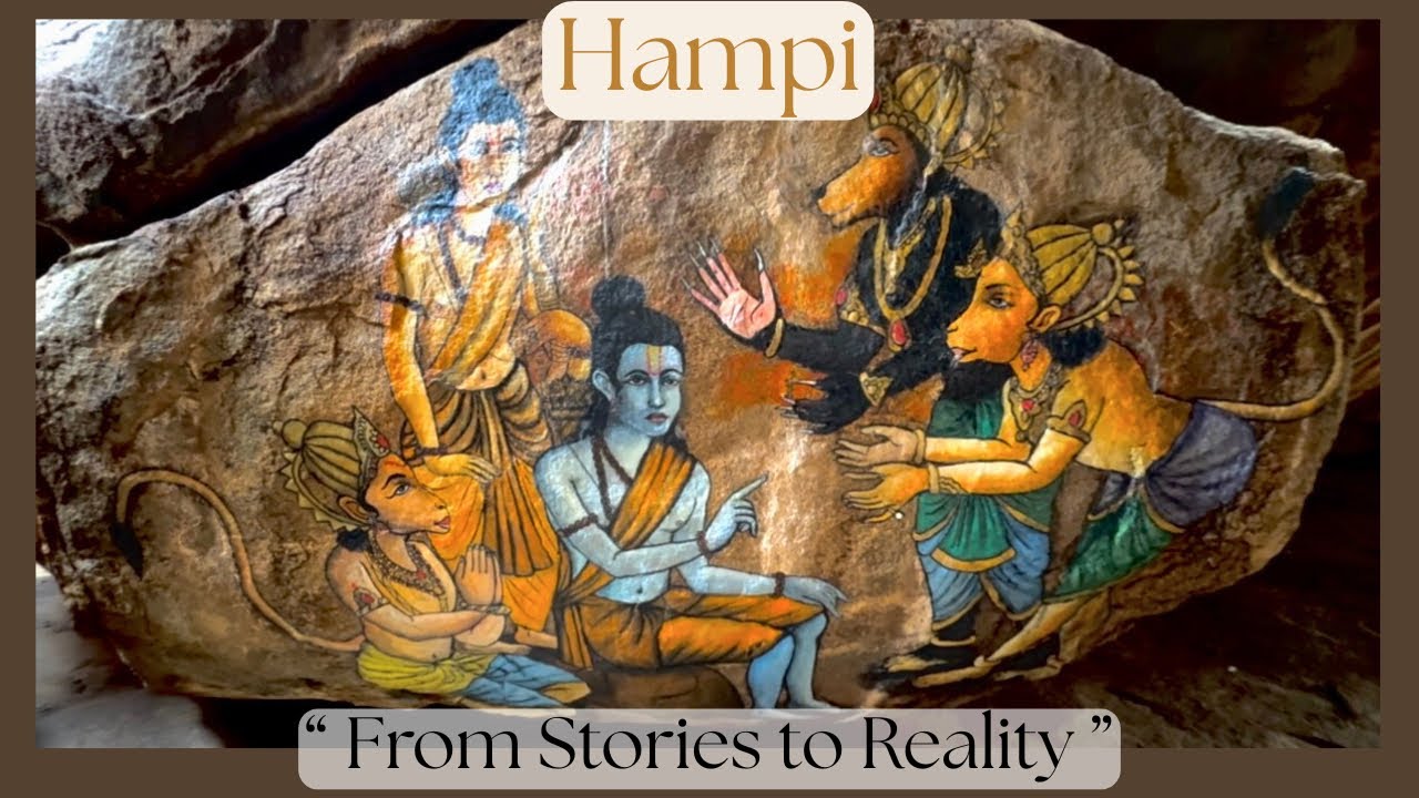 Day 3 ~ Part 2 ✨ Hampi | Vali Guha | Shree Ram Darshan 🤩| Group Dance! Masti and Dhamal 🤣💕 Last Day🥹