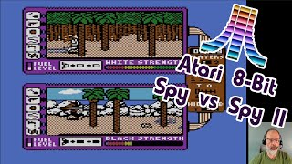 Atari 8-Bit Game Play, Spy vs  Spy II