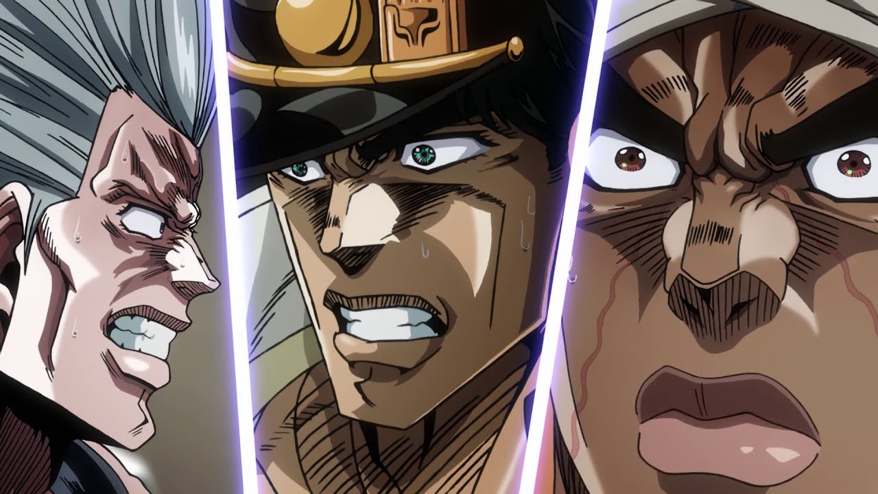 I shortened Jojo Stardust Crusader's 23rd episode down to about two minutes