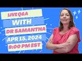 Live pregnancy qa dr samantha answers questions in chat and questions left in comments 041524