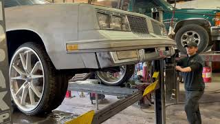 Complete Dual Exhaust Job On The Cutlass Supreme @ Doug Muffler’s