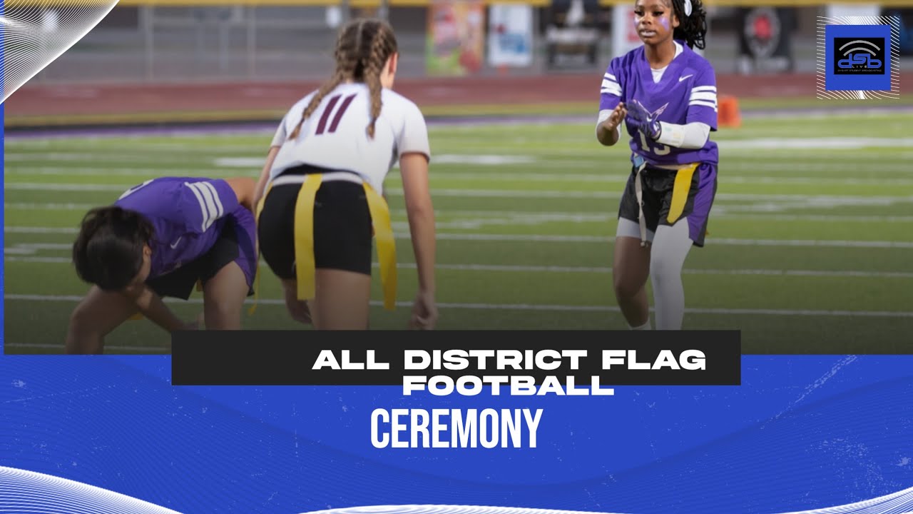 All District Flag Football Ceremony