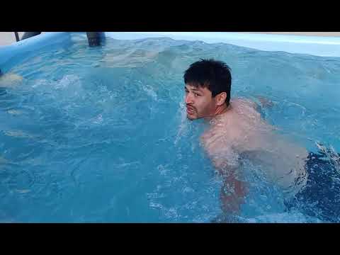 Endless swimming pool, აუზი უკუდინებით, противоток для бассейна TEST II