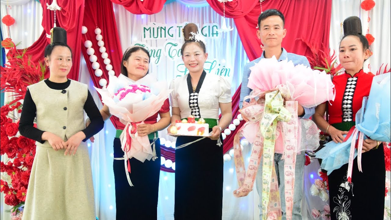 Toàn cảnh lễ tân gia {Tòng Toàn&Lò Liên} bản ten Mường chanh 