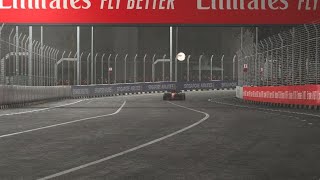 F1 22 Singapore TV replay cam