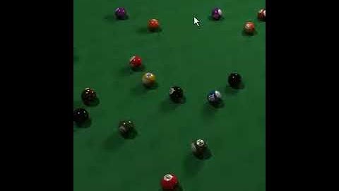 NVIDIA Optix - Billard with 2D physic now #2