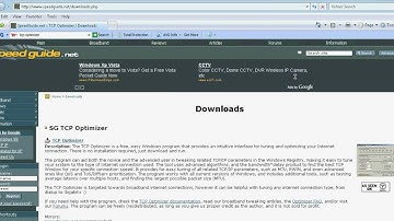 how to use tcp optimizer for vista