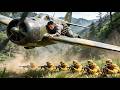 中國高手空中投彈,駕馭飛機直接摧毀日軍大本營!⚔️ 功夫 | Kung Fu | 武打 | 抗日