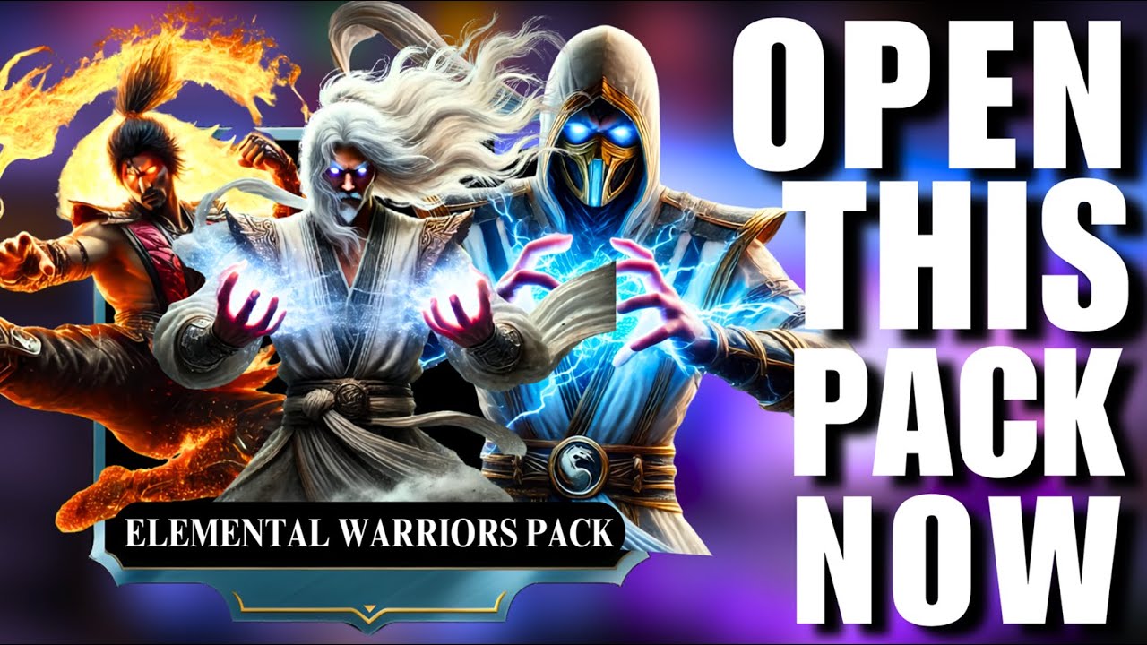 MK Mobile | Elemental Warriors Pack | Open This Pack Now - YouTube