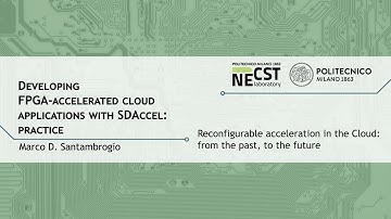 Reconfigurable acceleration in the Cloud: from the past, to the future (Marco D. Santambrogio)