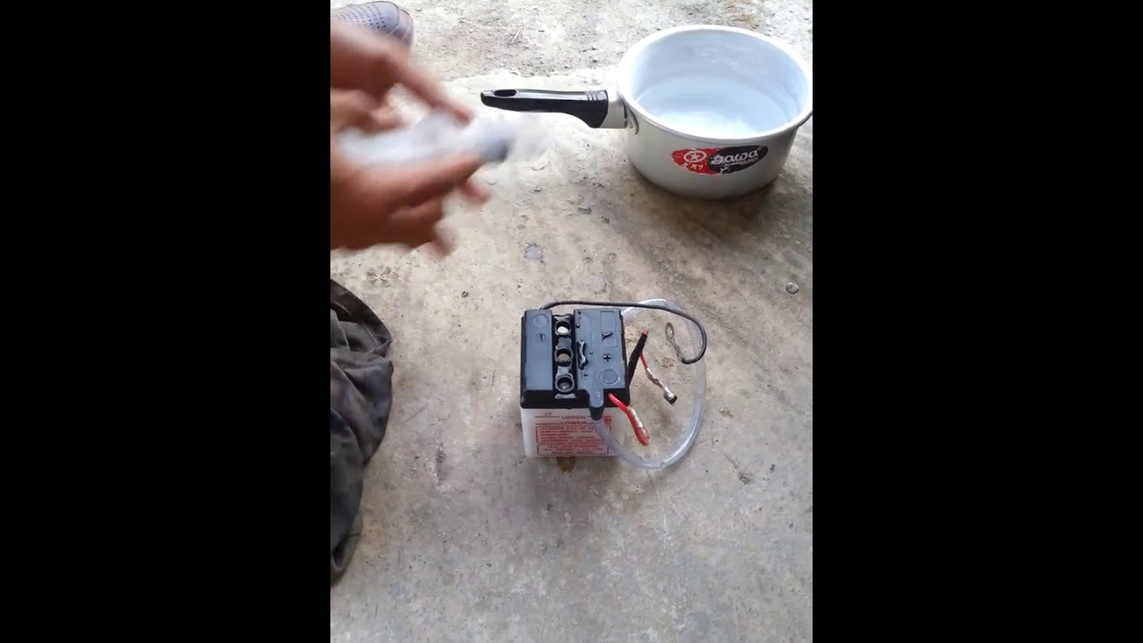 Cara memperbaiki accu basah sowak