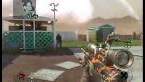 COD Black Ops Quick Scope War on Nuketown