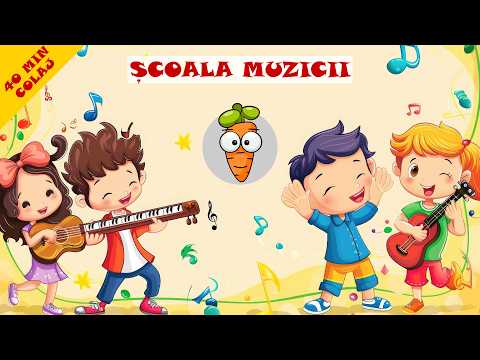 Scoala Muzicii - 40 Minute Colaj Cântece Pentru Copii