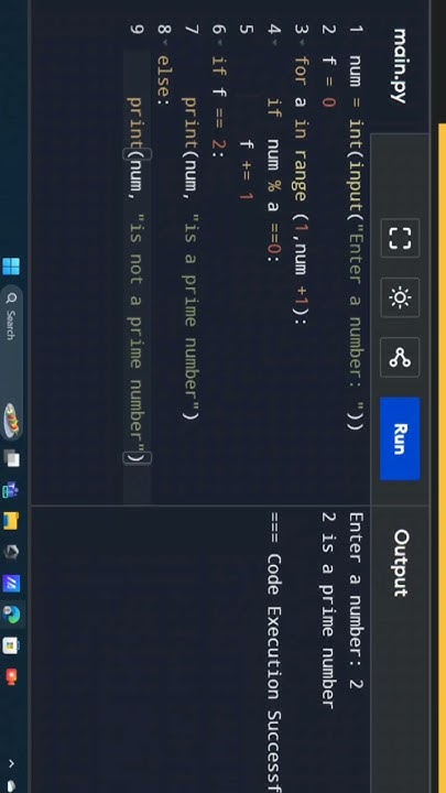 Program of calculate number is prime or not in python # ...