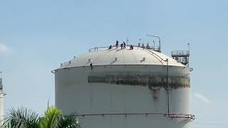 Rope Access Inspection Cleaning Visual and Thickness Measurement