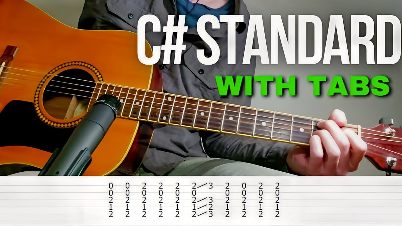 Standard Tuning Riffs Raw, Soulful Acoustic Riffs in C# Standard Tuning (With Tabs) - YouTube